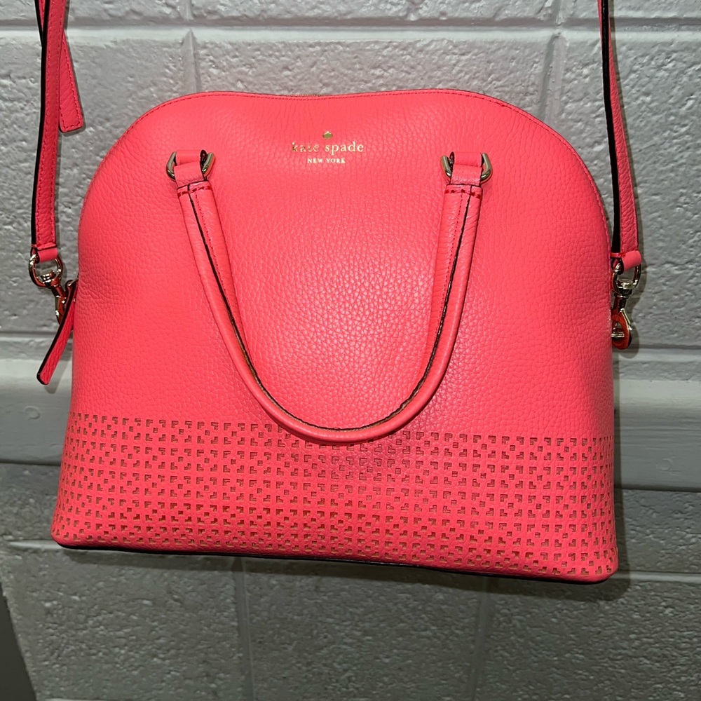 Neon pink KATE SPADE crossbody NWT